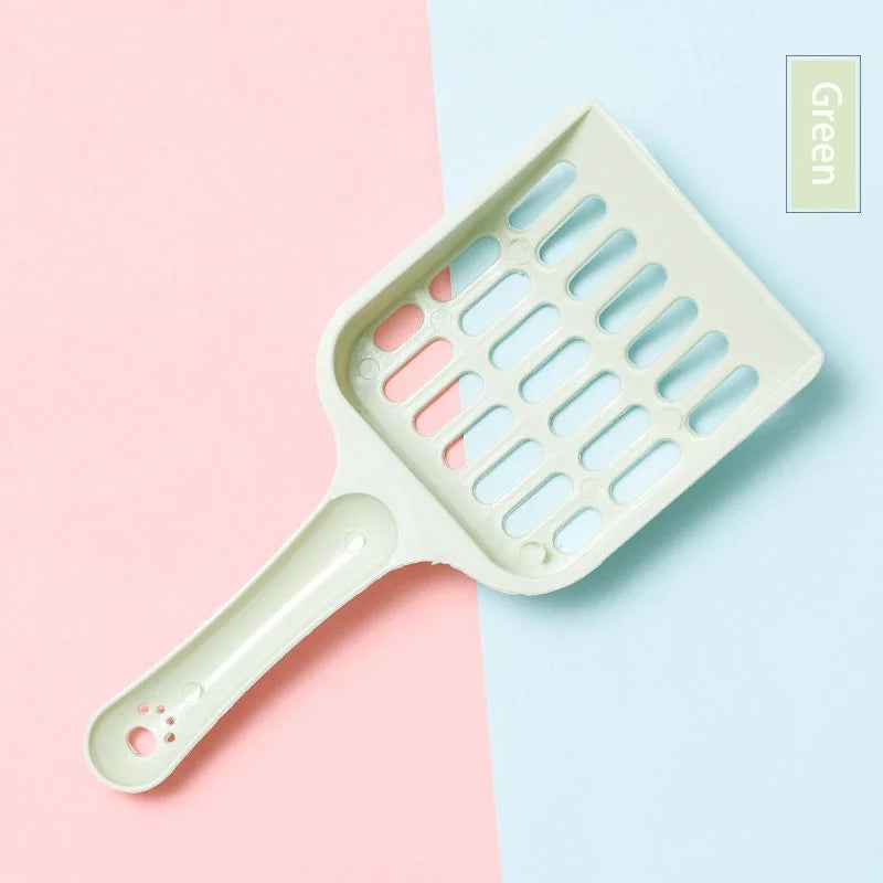 Cat Litter Scoop - Hollow Tofu Mesh Sifter, Lightweight Plastic, Multiple Colors - PhishStones Products