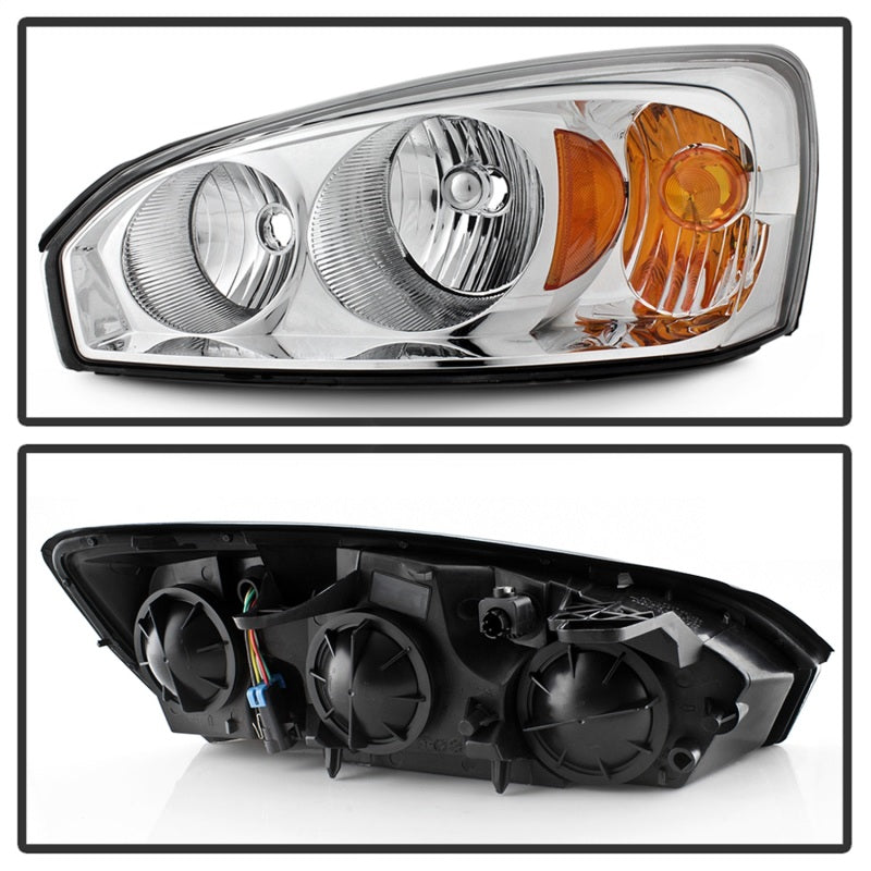 SPYDER xTune 04-08 Chevrolet Malibu Driver Side OEM Headlights - Left (HD-JH-CMA04-OE-L) 9943232