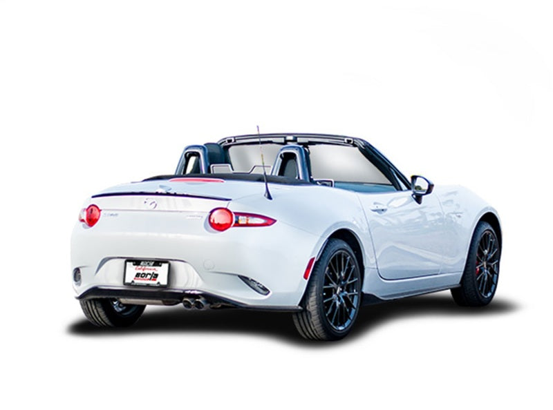 Borla 14-16 Mazda 3 2.0/2.5L AT/MT FWD S-Type Cat-Back Exhaust Single Split Rear Exit 11918