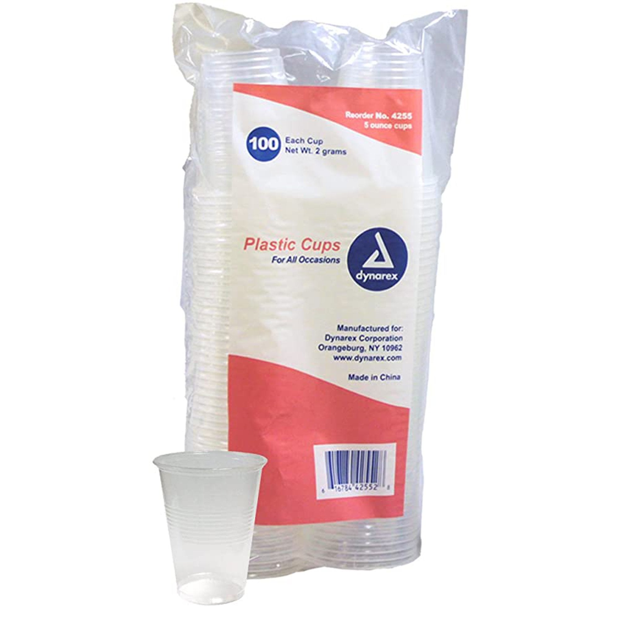 dynarex® Polypropylene Drinking Cup, 5 oz. 4255