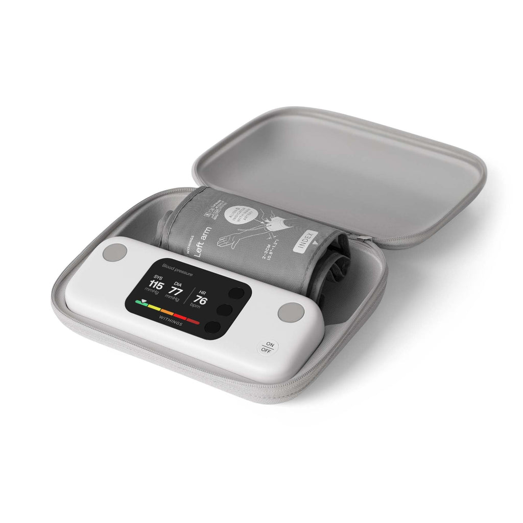 Withings® Smarthealth Digital Blood Pressure Monitor Adult Nylon Arm Cuff Mobile Desk Model - WPM07-08-ALL-INT