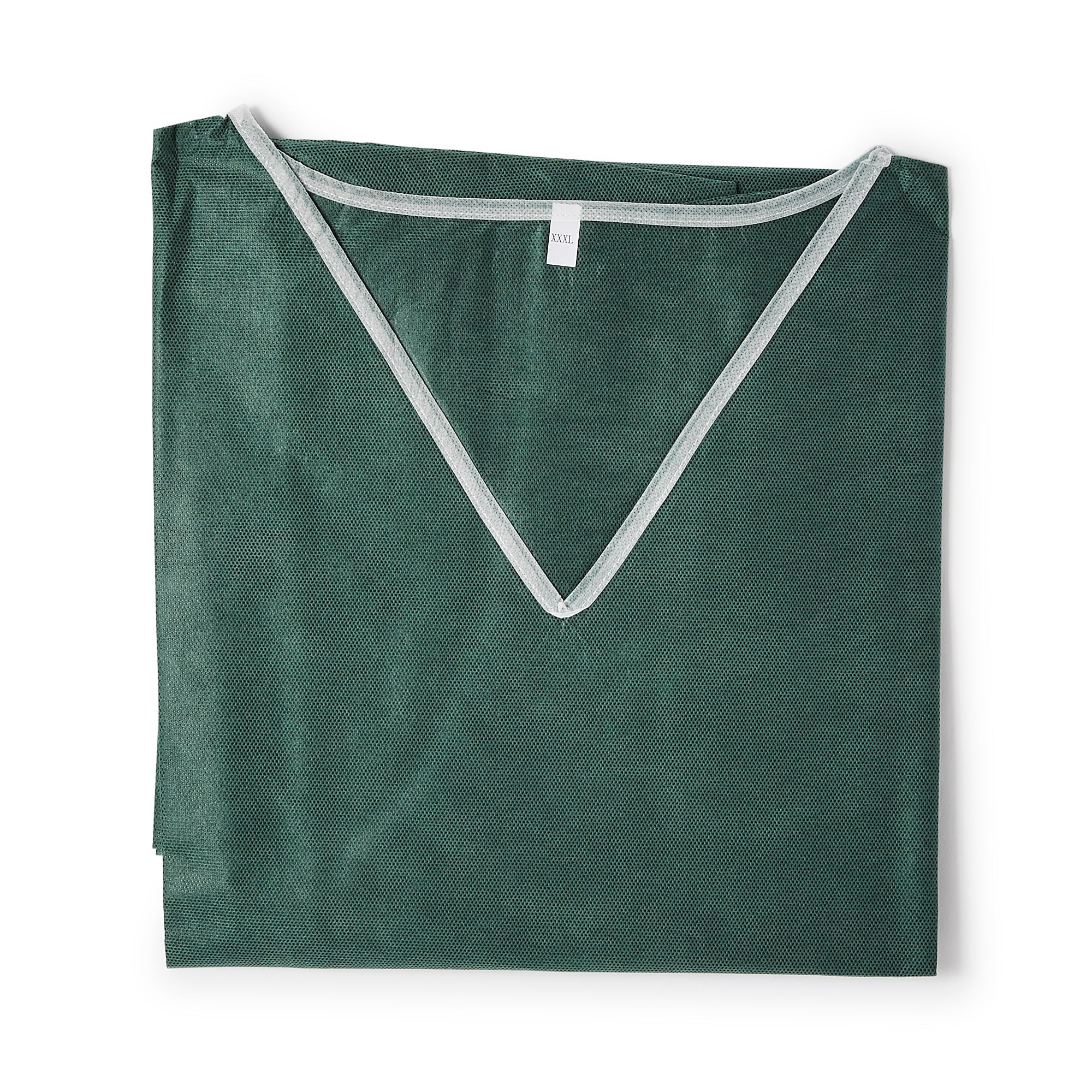 Graham Medical Short Sleeve Scrub Shirt, Green, 3X-Large 64841