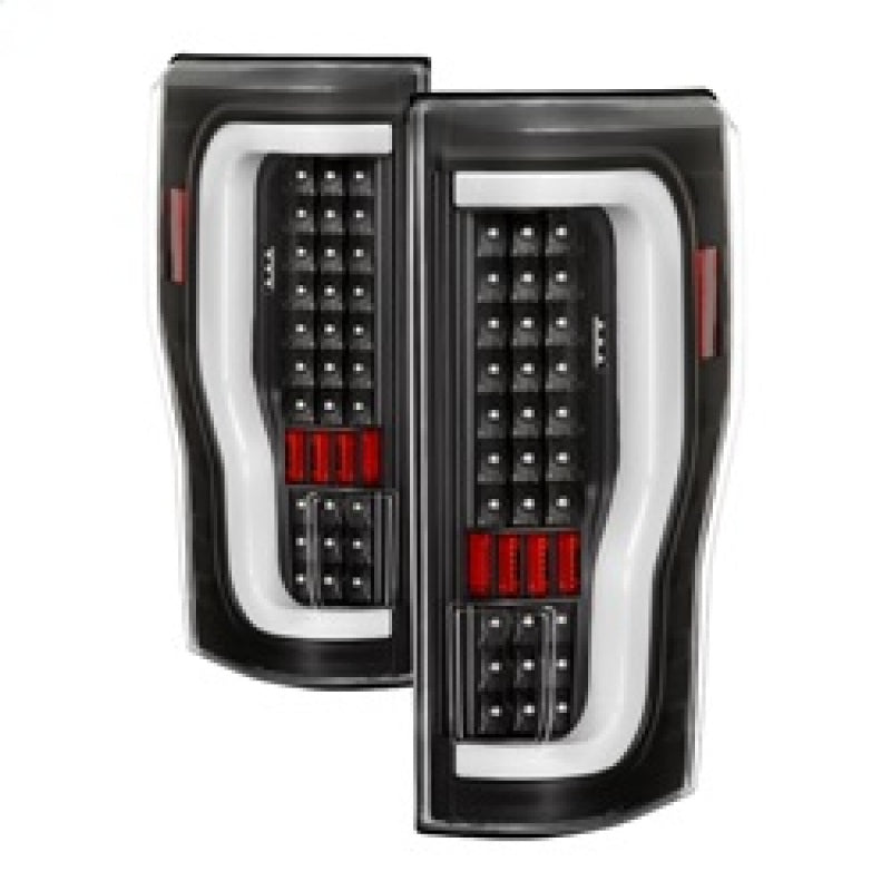 SPYDER xTune 17-18 Ford F-250 Super Duty (Excl LED Models) LED Tail Lights - Black (ALT-ON-FS17-LBLED-BK) 9041600