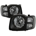 SPYDER xTune Nissan Xterra 02-04 OEM Style Headlights - Black HD-JH-NXT02-BK 9035630
