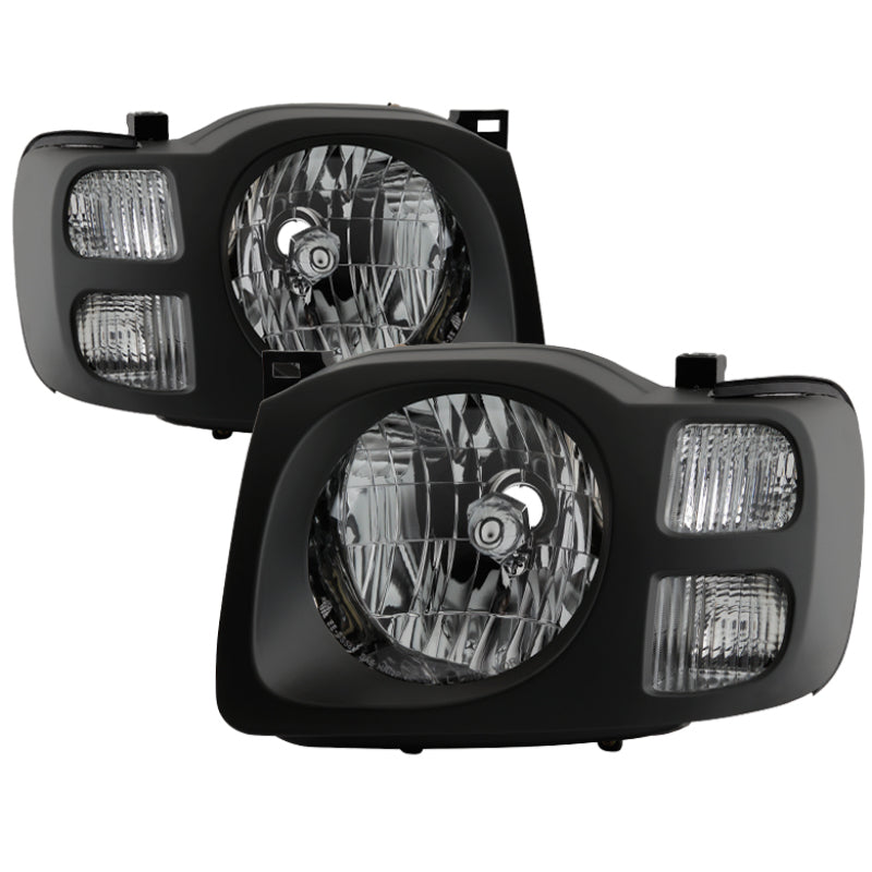 SPYDER xTune Nissan Xterra 02-04 OEM Style Headlights - Black HD-JH-NXT02-BK 9035630