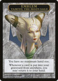 Tamiyo, the Moon Sage Emblem (AVR-008) - Avacyn Restored Tokens