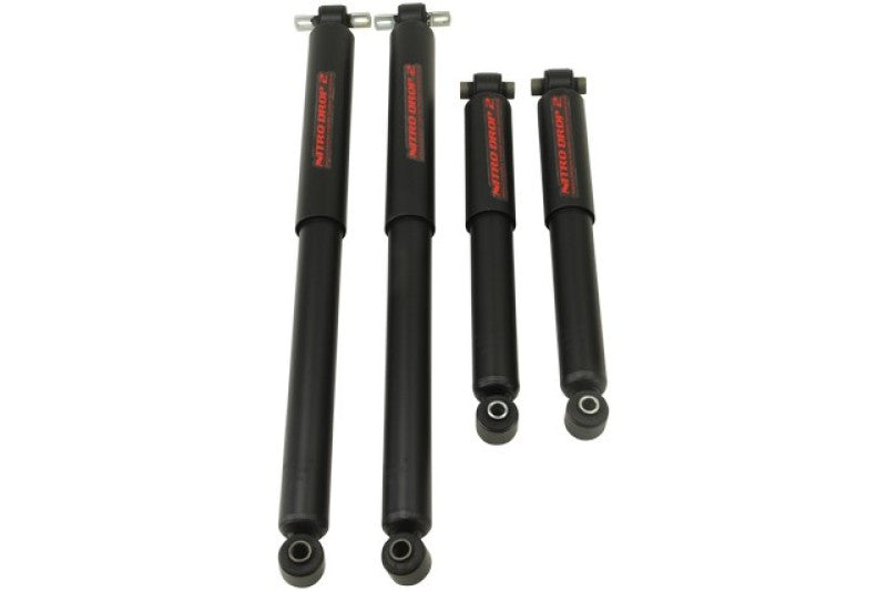 Belltech 92-99 Suburban K1500/K2500 Front & Rear Shock Absorber Set Nitro Drop 2 9206