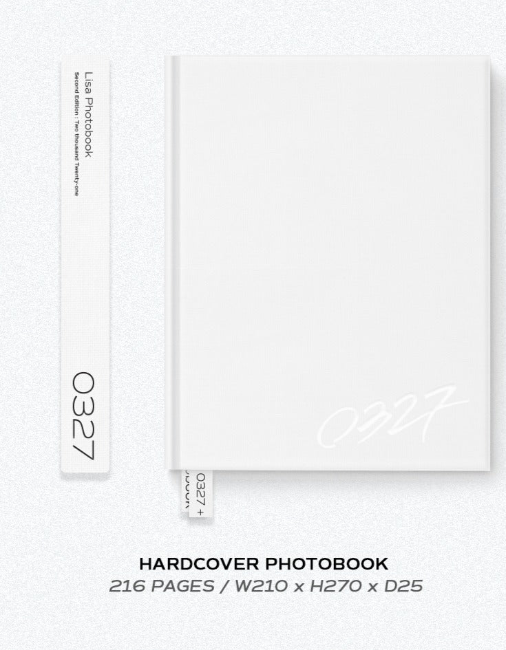 Official BLACKPINK Lisa Photobook [0327] Vol.2 -Second Edition