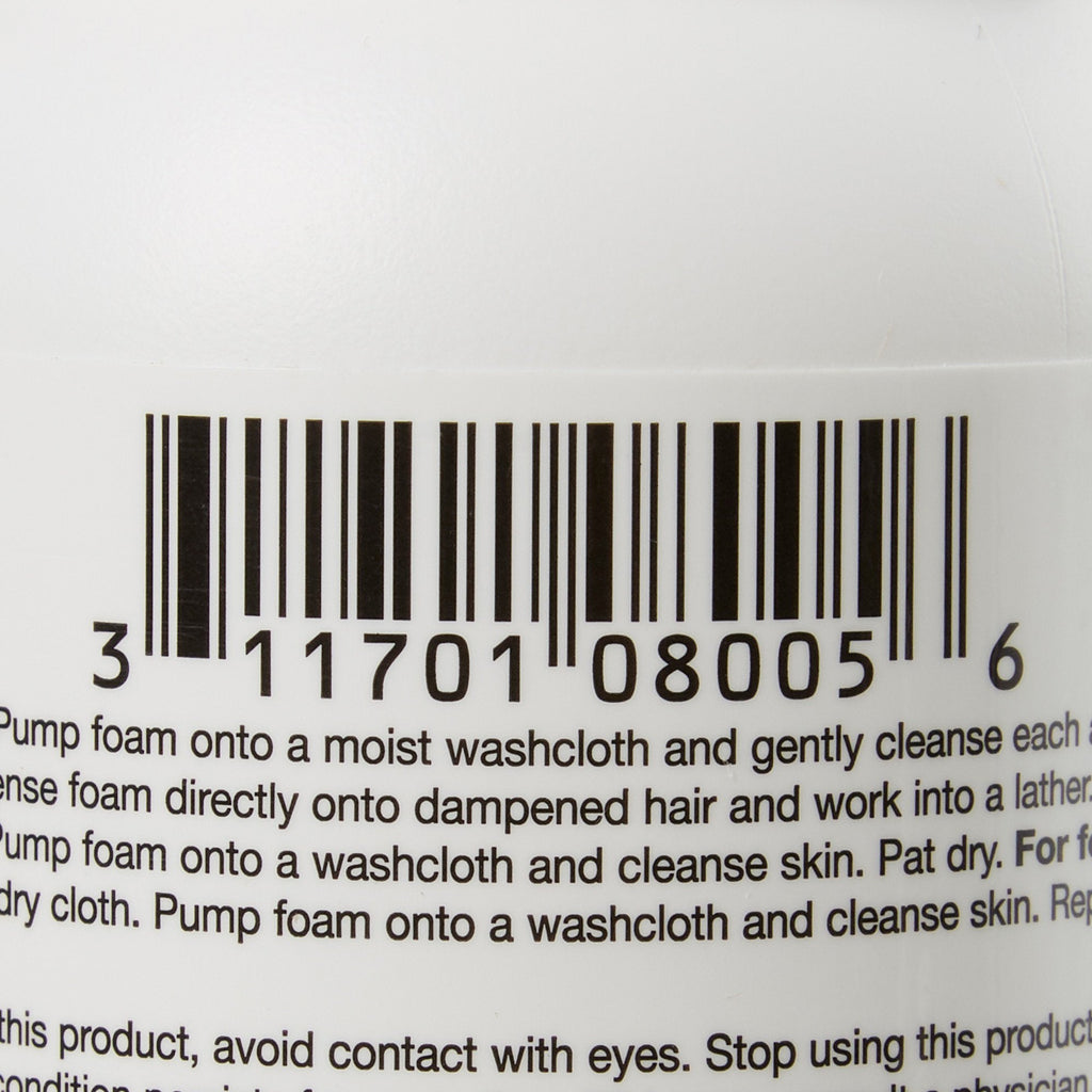 Bedside-Care® Foam Cleanser, Scented, Shampoo and Body Wash, 8.1-ounce bottle COI67145