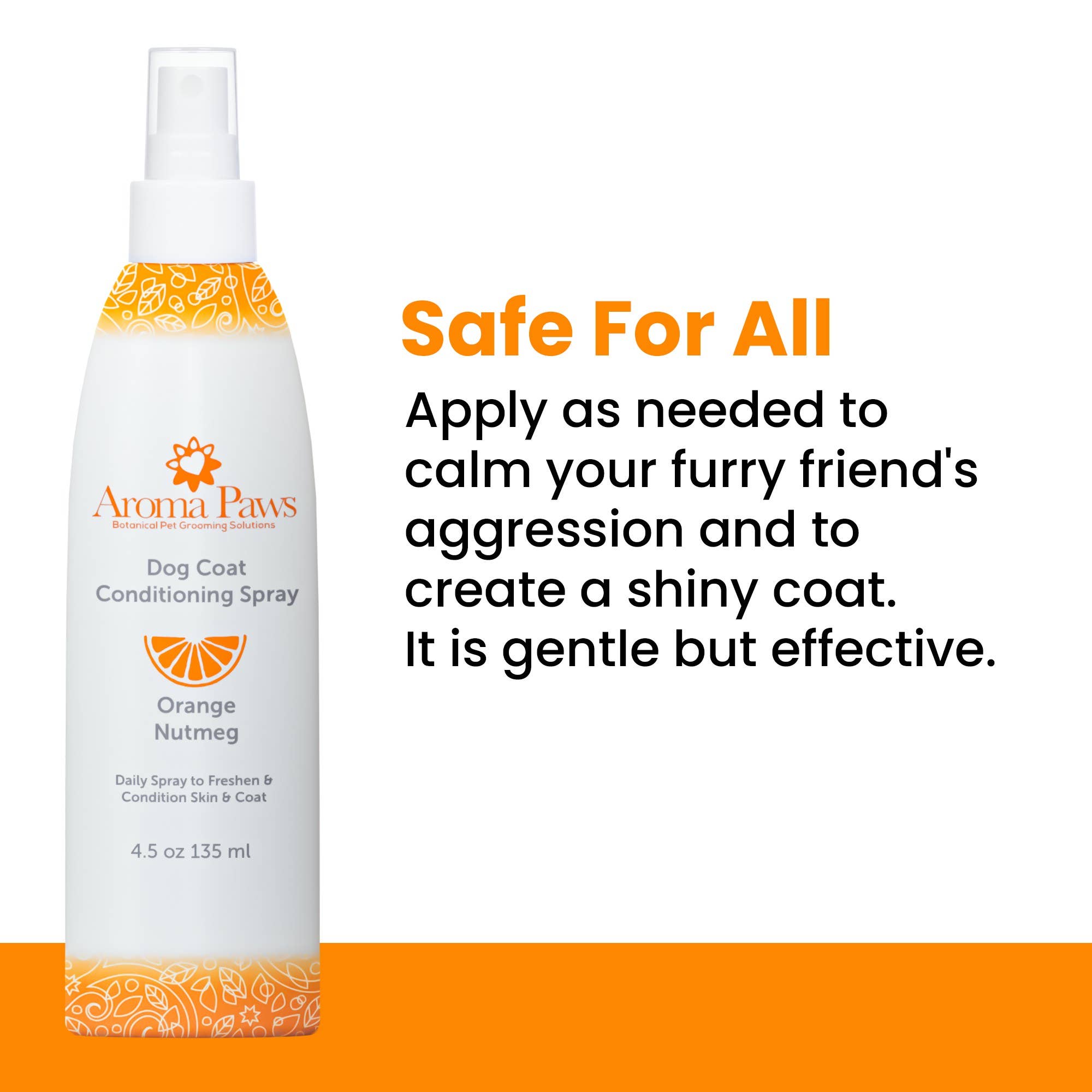 🍊Orange Nutmeg Vetiver 4.5oz Spray