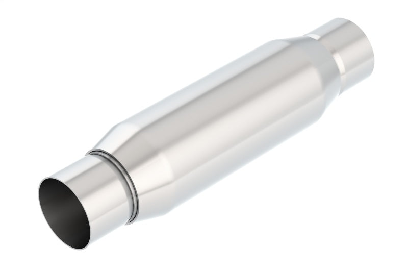 Borla CrateMuffler Resonator Option 2.5in Center/Center 3.5in Round x 10in 400938