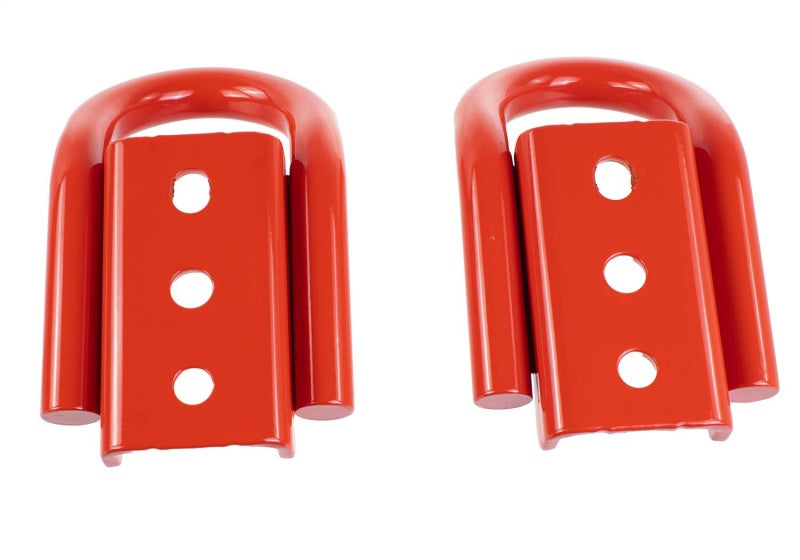 Ford Racing 21-23 Bronco Rear Tow Hook Pair - Red M-18954-BTHR