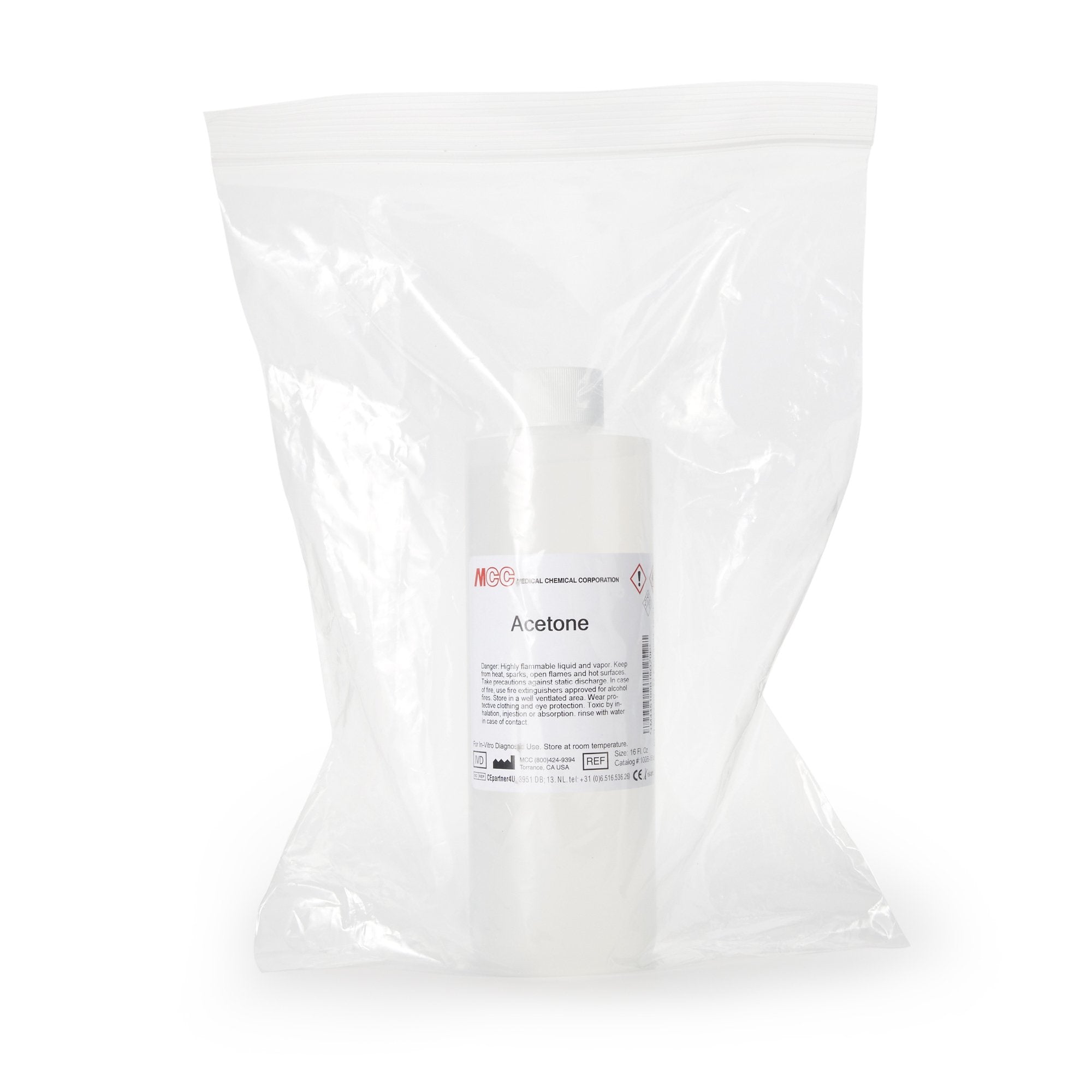 Medical Chemical Acetone Chemistry Reagent, 16-ounce Bottle 100B-16OZ