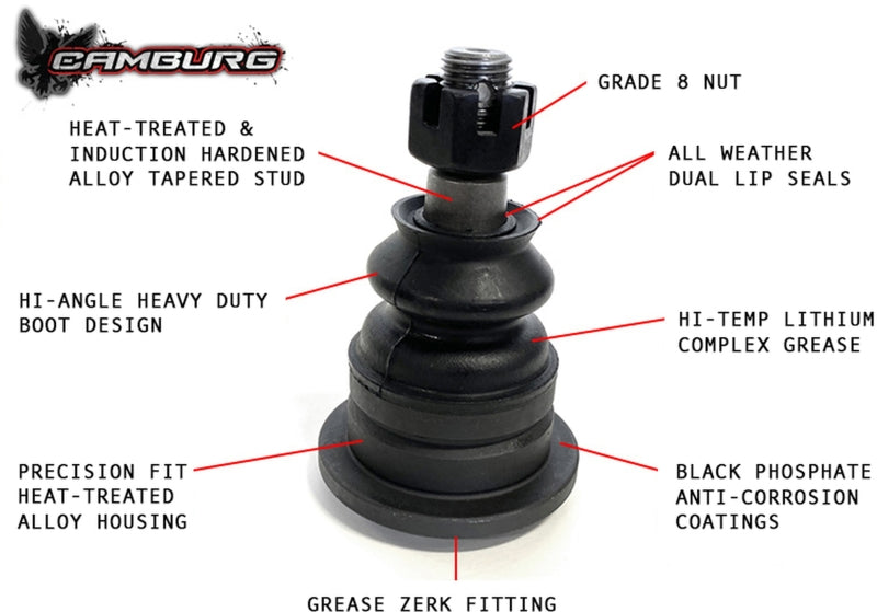 Camburg Toyota Tundra 2WD/4WD 07-21 Performance X-Joint Upper Arms CAM-310083