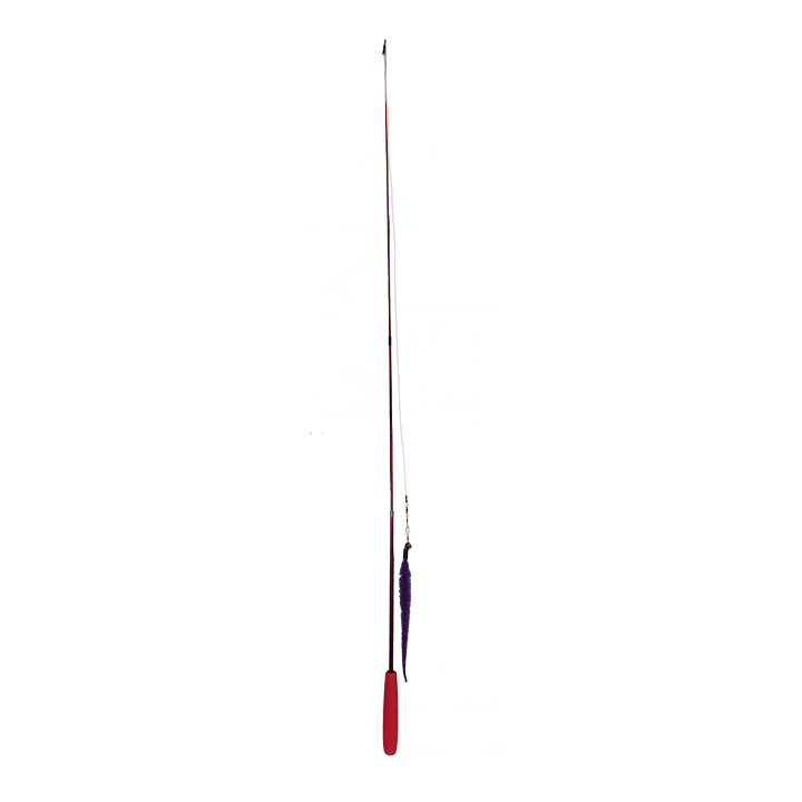 🪱🐱 Live Pawsitively Wiggly Wand Worm Cat Toy – Interactive Hunting Wand with Realistic Worm Attachment