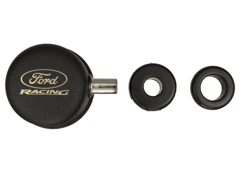 Ford 351C Aluminum Valve Cover Set - Black Finish FRDM6582-Z351B