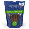 ValueBull USA Collagen Sticks for Dogs, 6 Inch Thick Chews, Natural Long-Lasting Dog Treats, 25 Count
