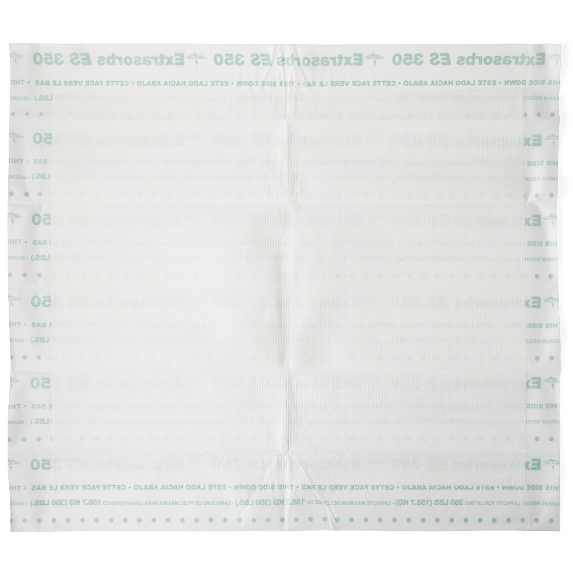 Disposable Underpad Ultrasorbs® Advanced Low Air Loss and Repositioning 30 X 36 Inch Super Absorbent Polymer Heavy Absorbency EXTSB3036A350