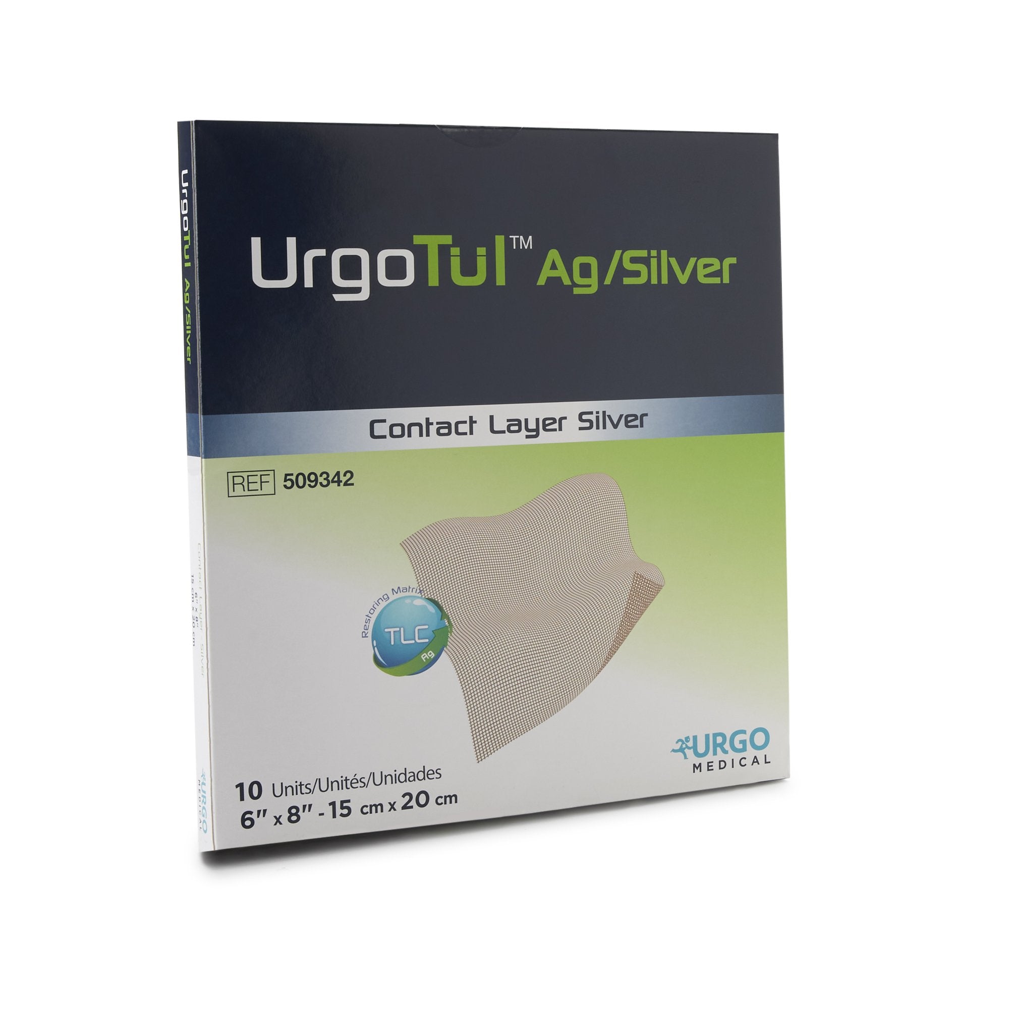 Restore™ Silver Wound Contact Layer Dressing, 6 x 8 Inch 509342