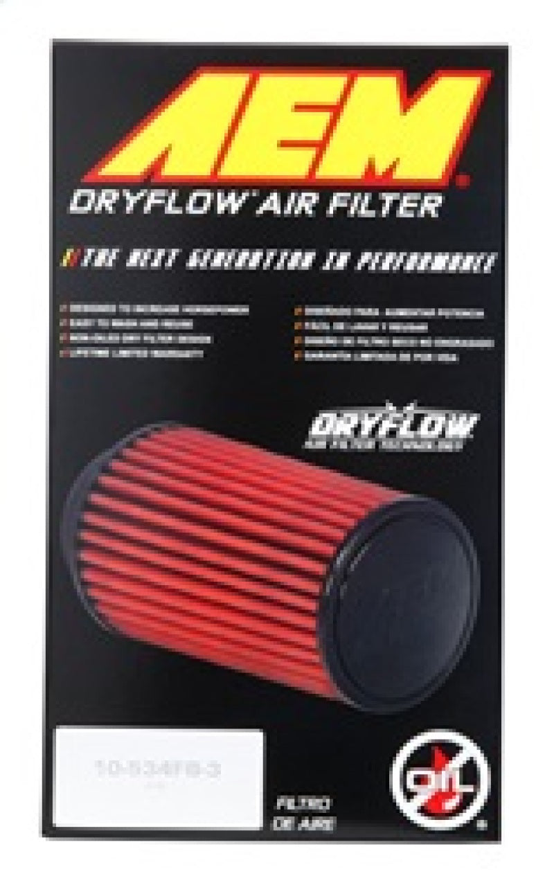 AEM Induction AEM DryFlow Air Filter Kit 4in x 7in DRYFLOW 21-2057DK