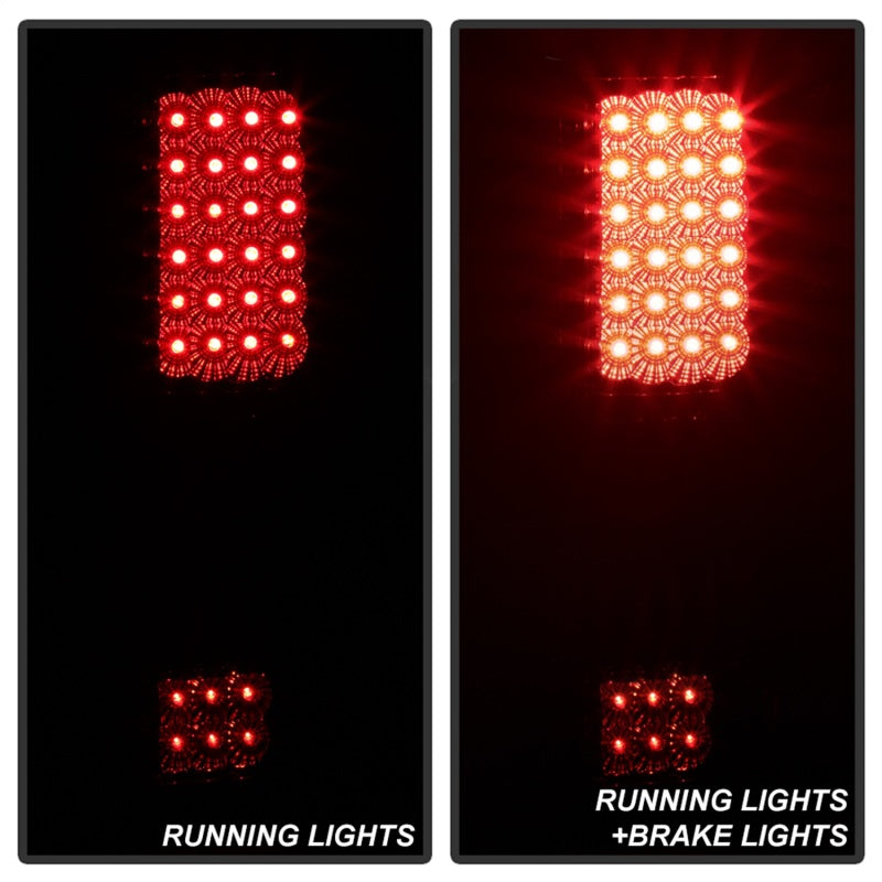 SPYDER Xtune Ford F150 Styleside 04-08 (Not Fit Heritage & SVT) LED Tail Lights Smoke ALT-ON-FF15004-LED-SM 5012920