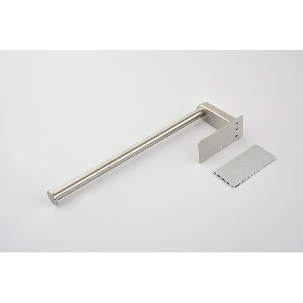 2 Pack Paper Towel Holder Wall Mount, Self-Adhesive or Drilled Paper Towel Holder Under Cabinet. Suitable for kitchen, bathroom, pantry