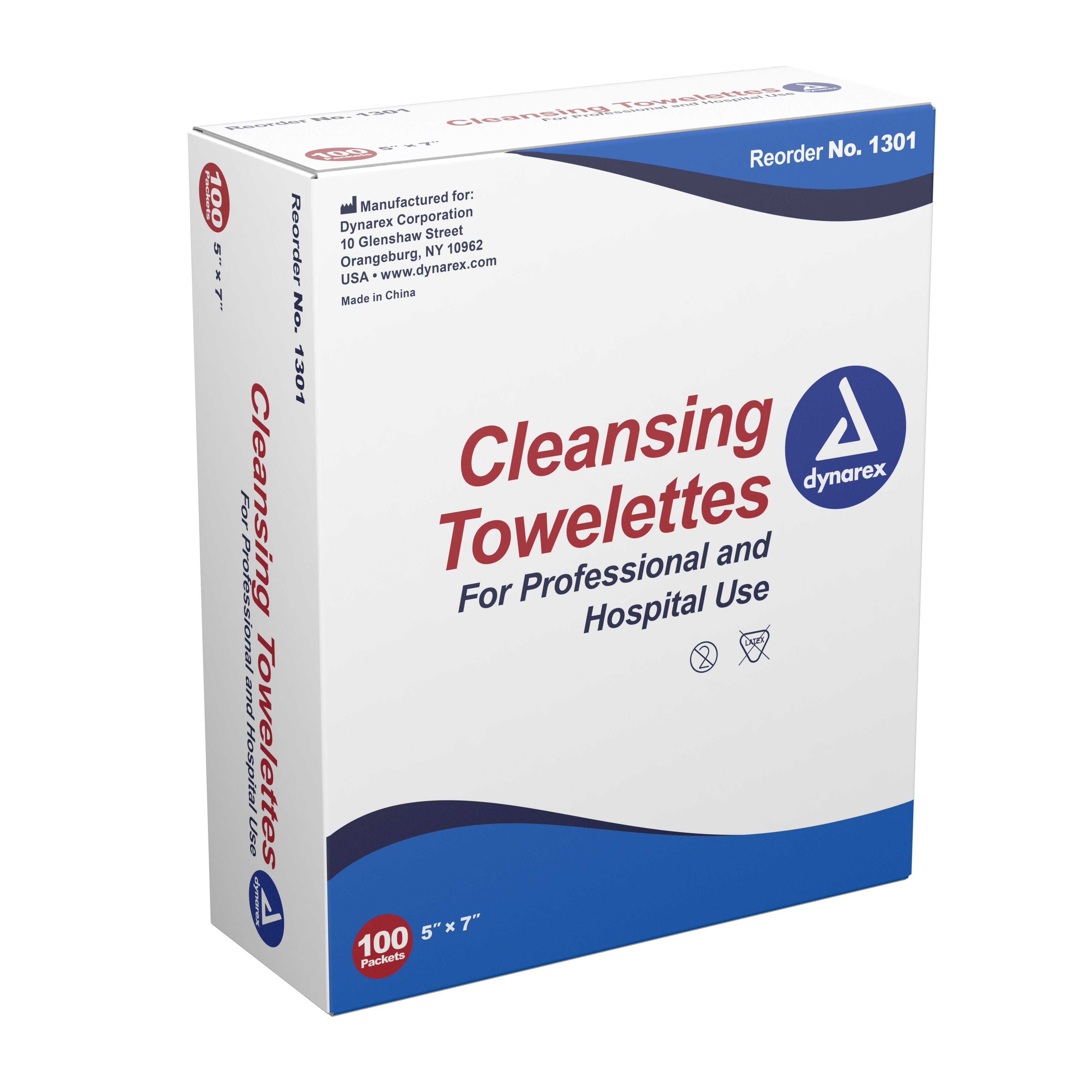dynarex® Scented Cleansing Towelettes, Individual Packets 1301