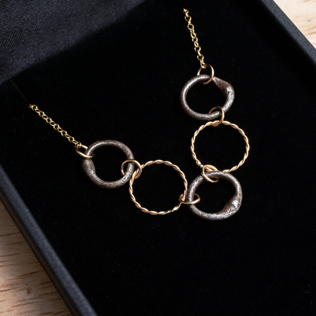 Medieval Chain Mail Necklace