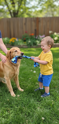 Medium Fleece Pull Toy - for medium size dogs
