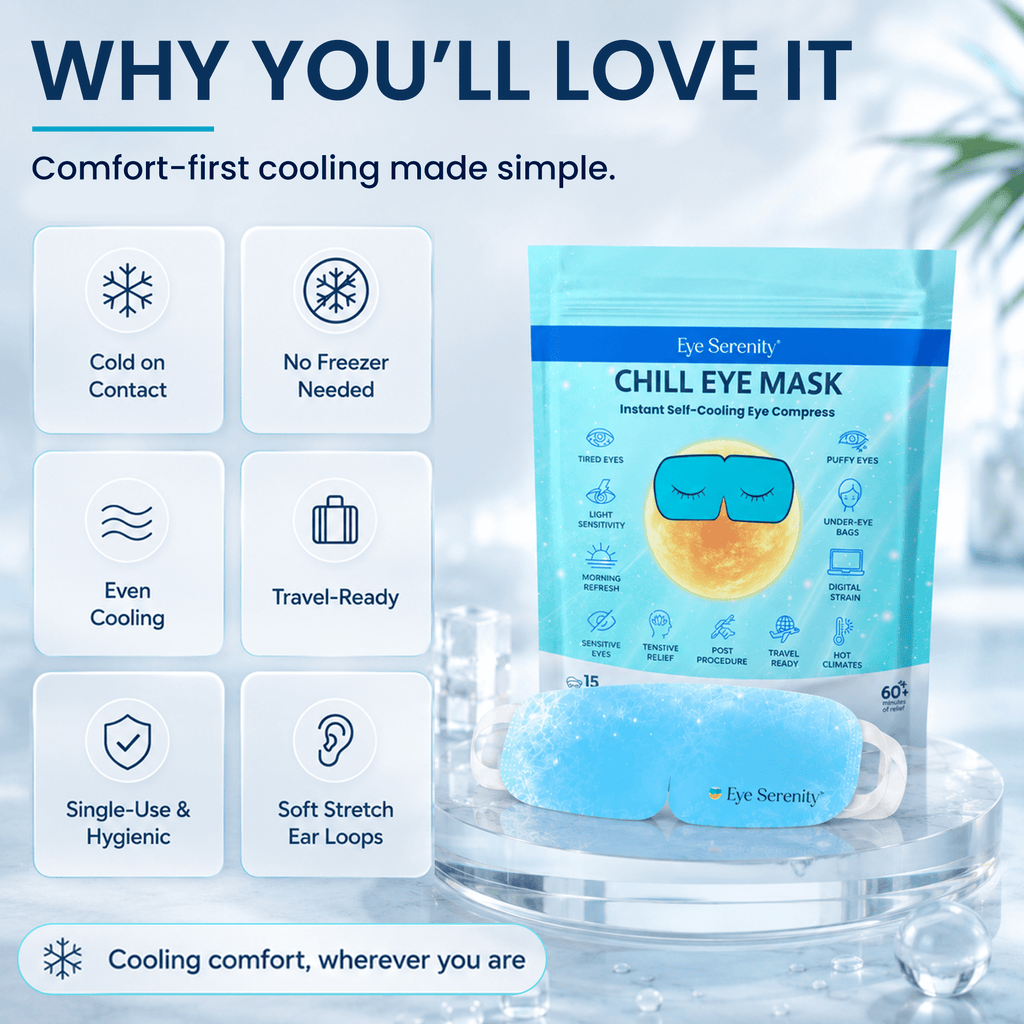 CHILL Self-Cooling Eye Mask