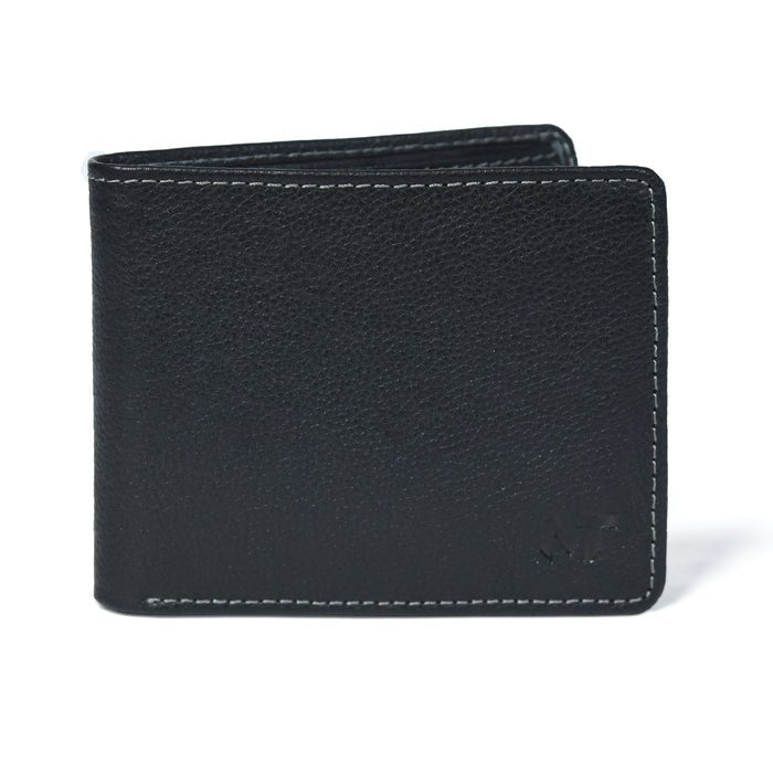 Classic Black Leather Wallet - PhishStones Products