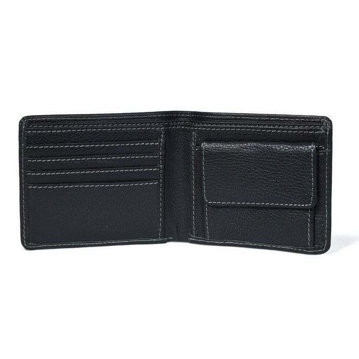 Classic Black Leather Wallet - PhishStones Products