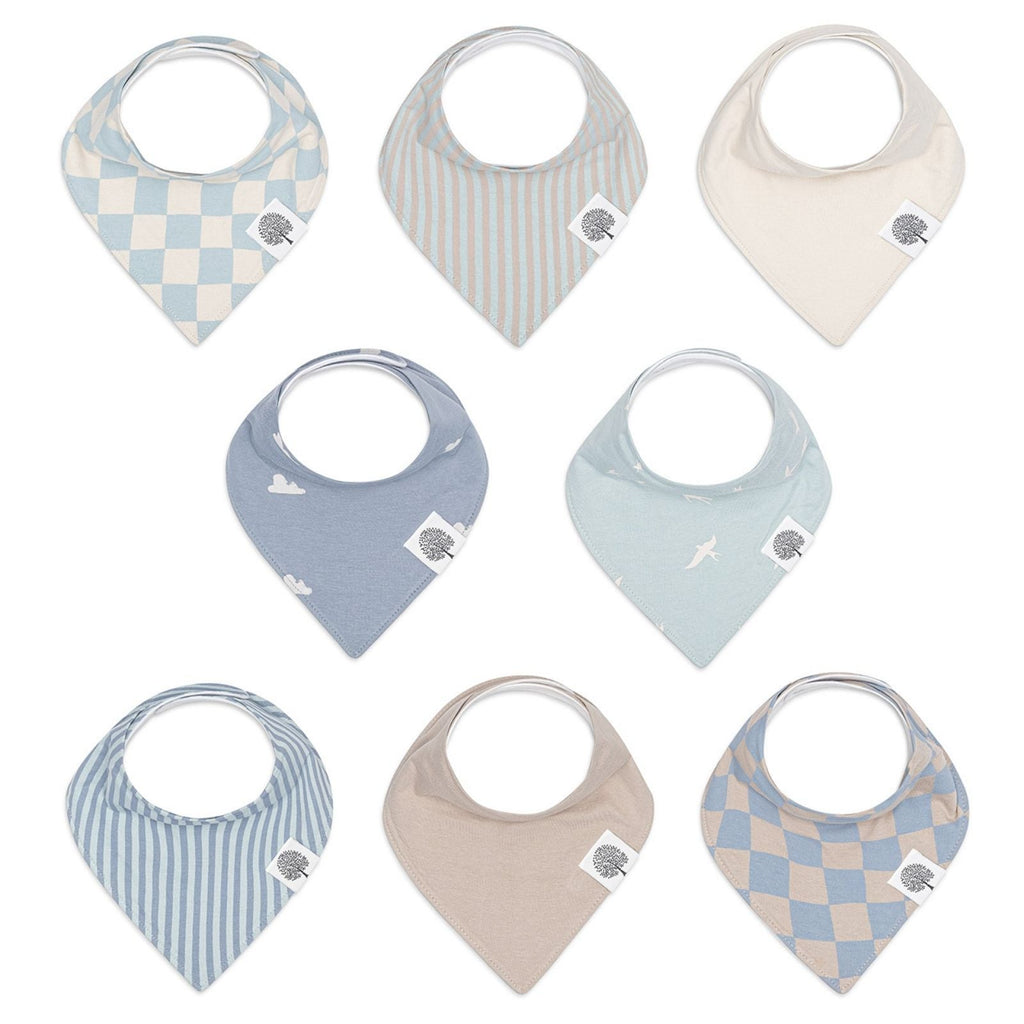 Cloud Bandana Bib Set (8 pack) - PhishStones Products
