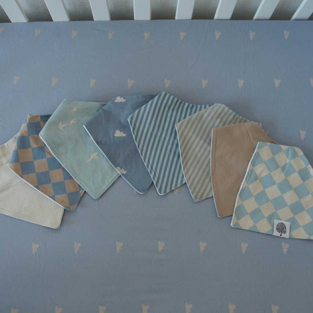 Cloud Bandana Bib Set (8 pack) - PhishStones Products