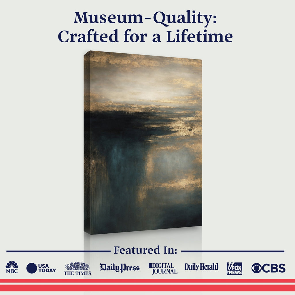 Cloudscape Glimmer Wall Art - PhishStones Products