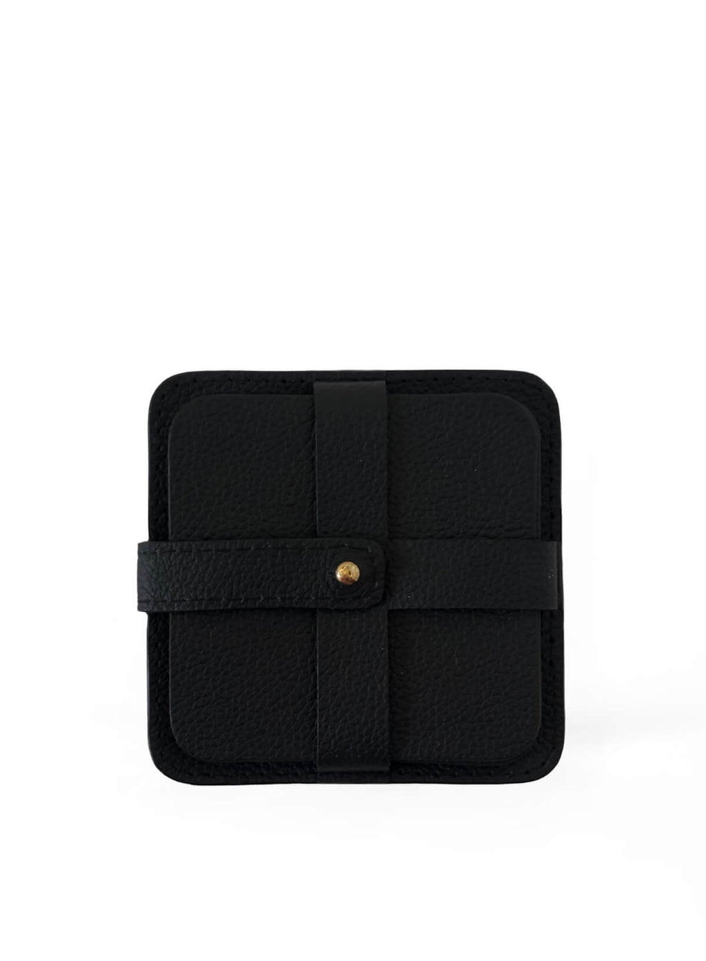 Square Coasters  (Set of 4 with Holder)