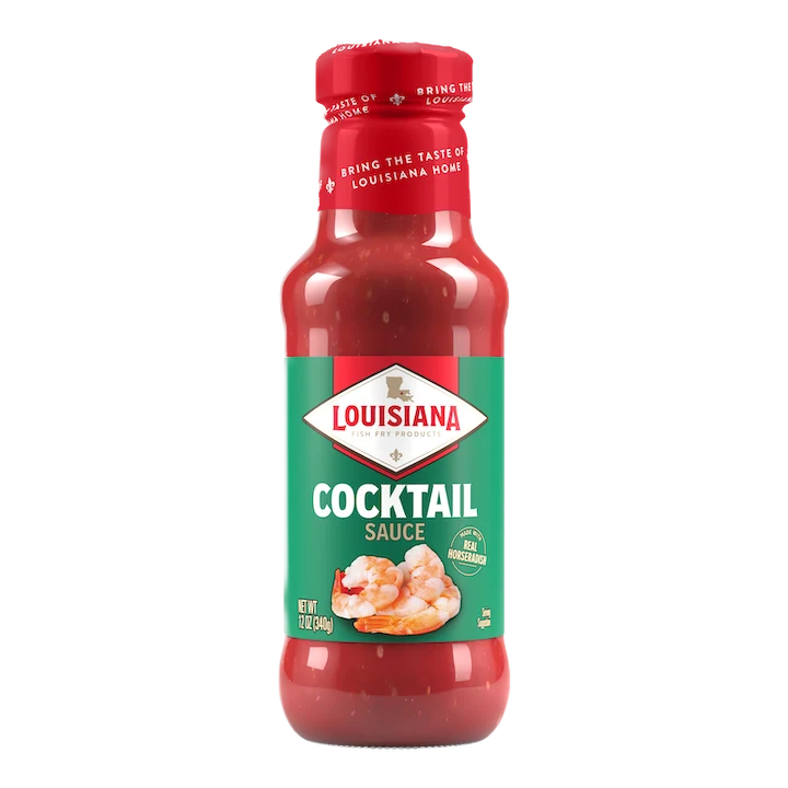 Louisiana Fish Fry Cocktail Sauce, Case of 6, 12 Oz Bottles