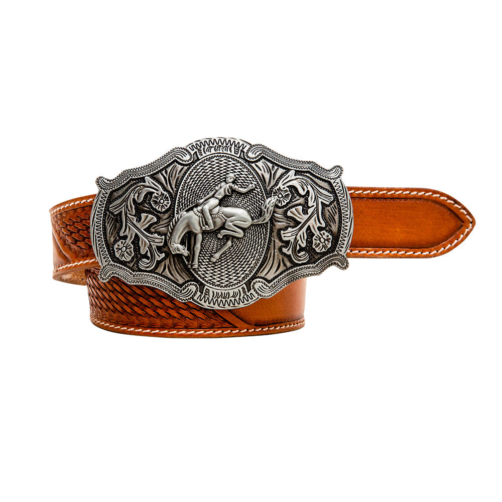 Coco - Bean Hand - Tooled Leather Women's Belt - PhishStones Products