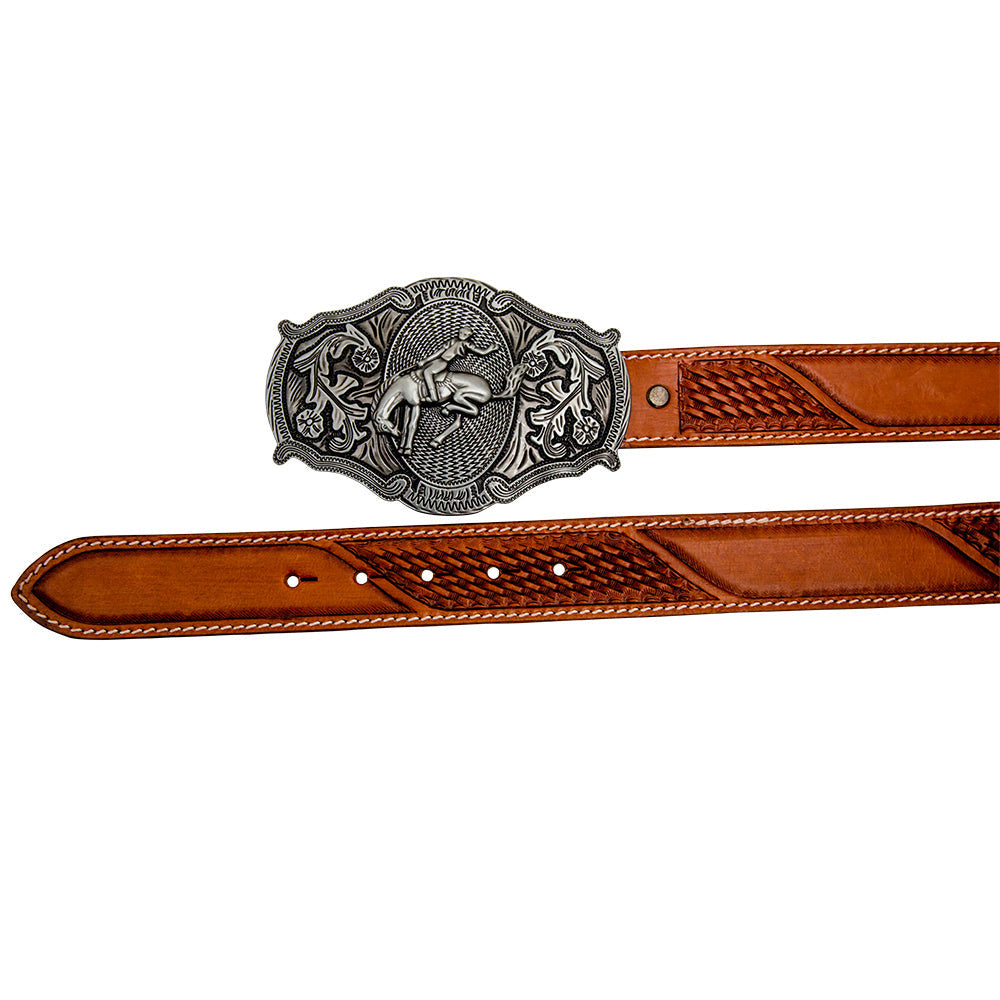 Coco - Bean Hand - Tooled Leather Women's Belt - PhishStones Products