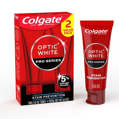 Colgate Pro Series Stain Prevention Hydrogen PeroxideToothpaste 3oz/2pk - Imperfect Box - PhishStones Products