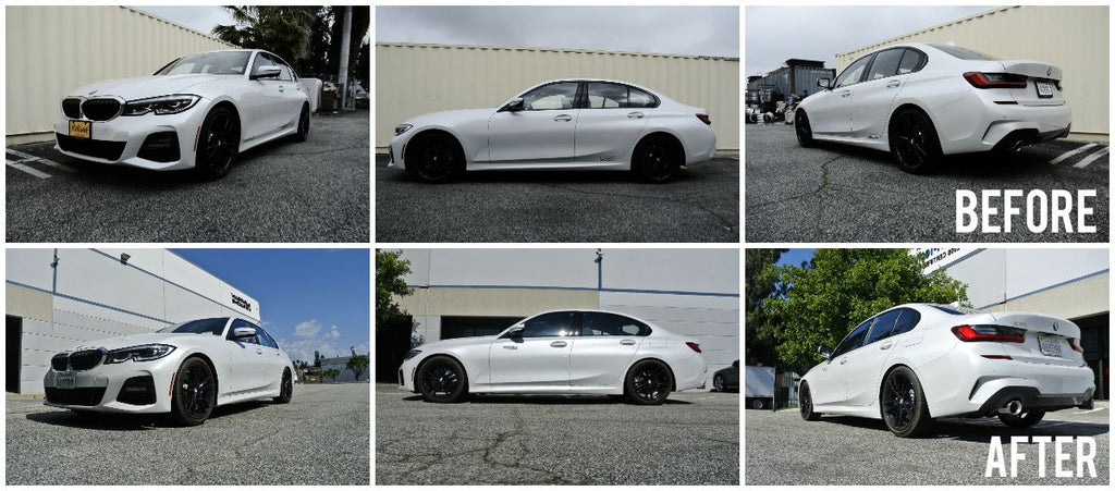 Megan Racing Lowering Springs for 2019+ BMW 3 Series G20 330i - 26mm/25mm Drop MR-LS-BG20