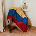 Colombia Flag Woven Throw Blanket - PhishStones Products