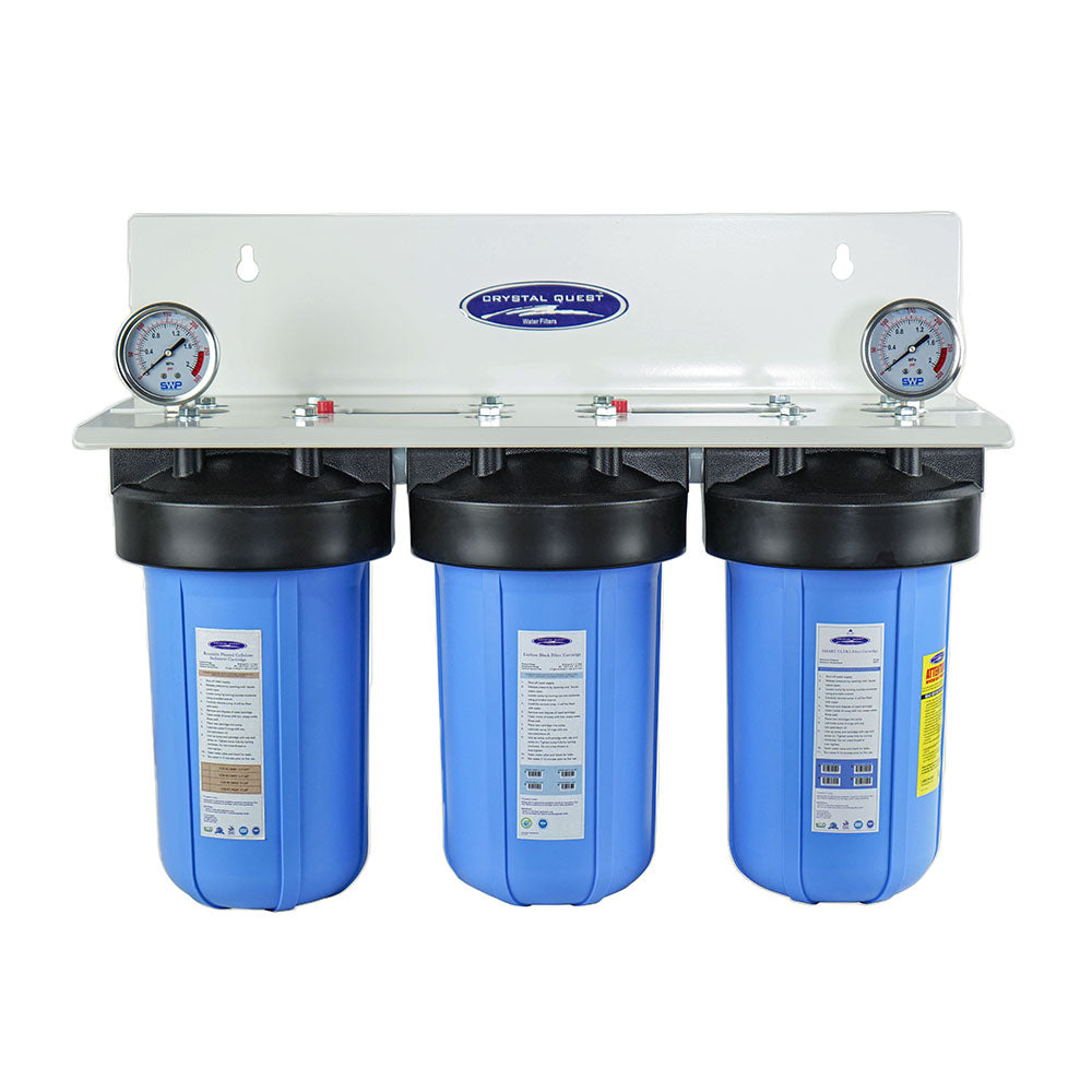 Compact Whole House Water Filter, Arsenic Removal (2-4 GPM | 1-2 people)