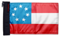 1st Confederate 7 Star 12"x18" Forever Wave Flag for Jeep Wrangler CJ-7 and CJ-8 1976-1986