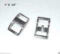 1/2" NICKEL PLATED CONWAY BUCKLE