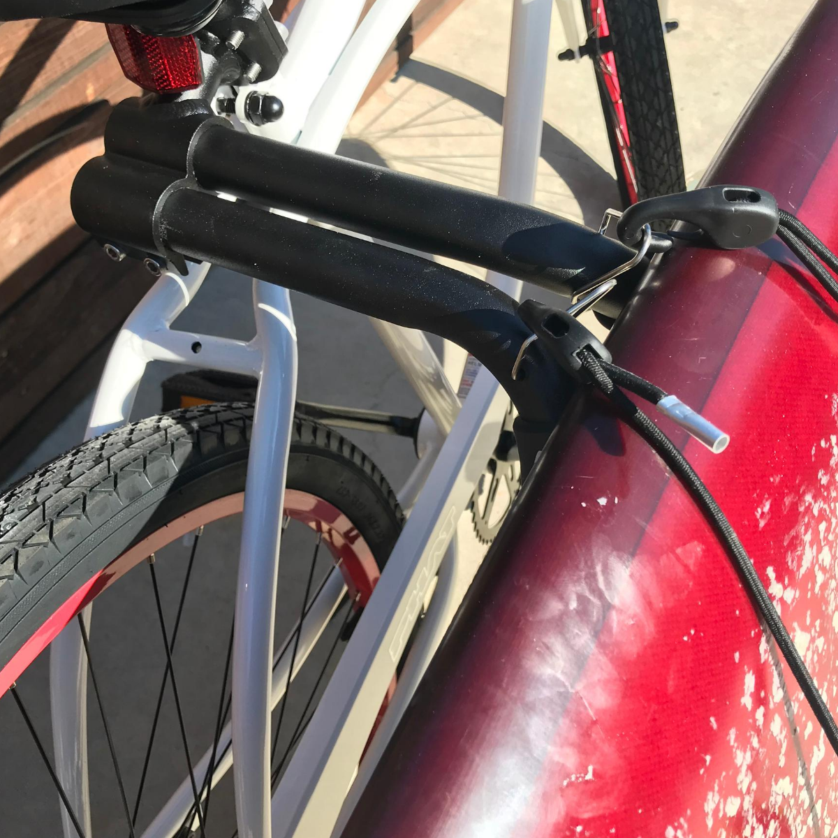 Bicycle Surfboard Rack
