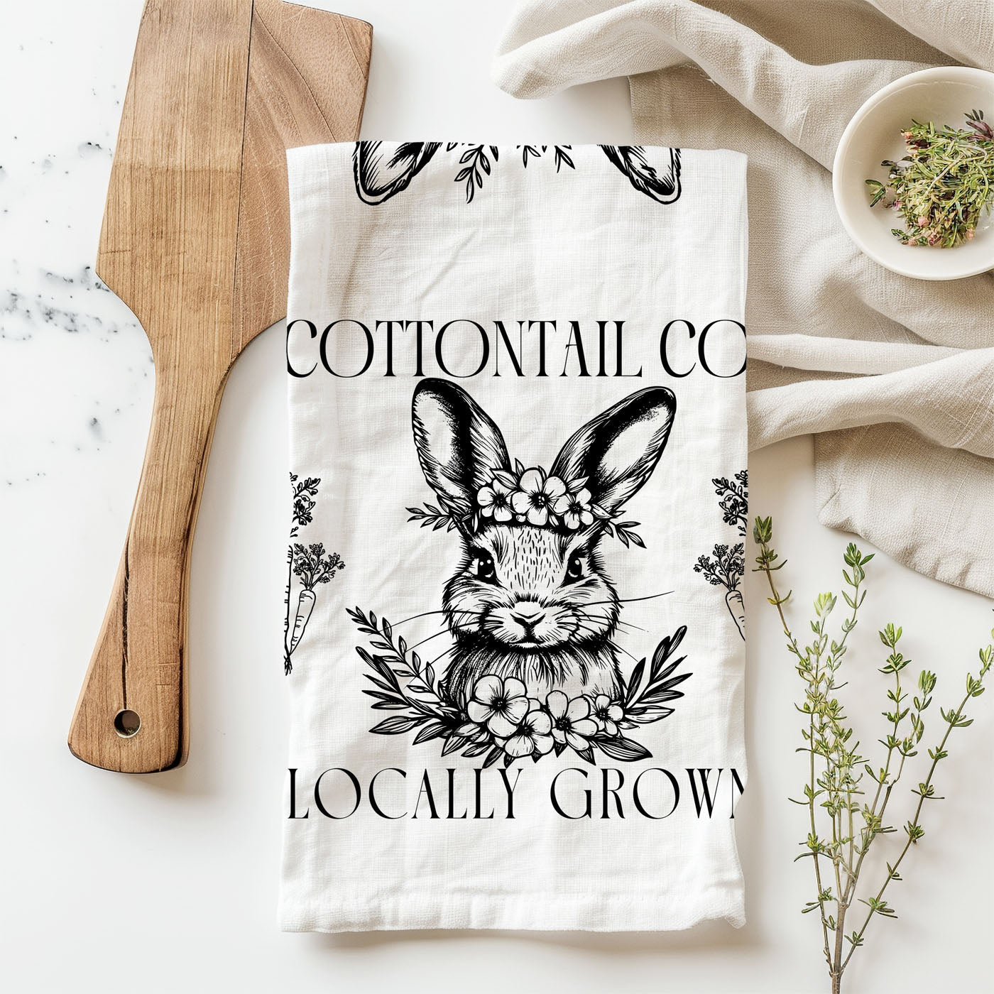 Cottontail Co. Towel