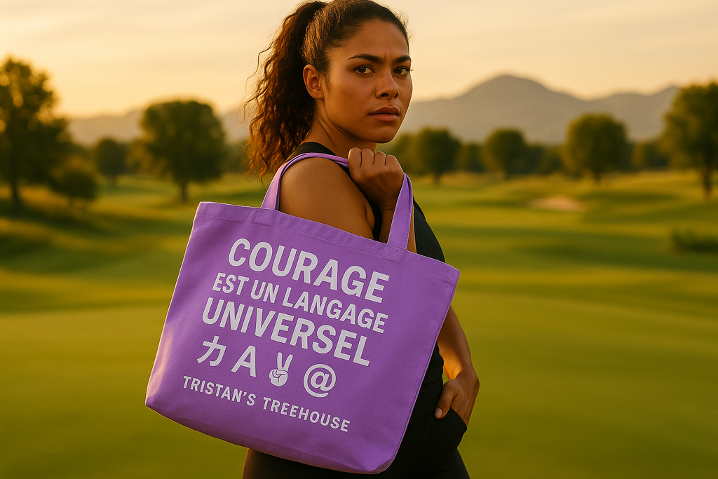 Courage is a Universal Language – Tote Bag - ULP Collection