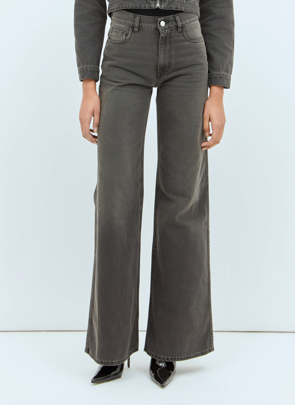Coperni Women Wide Leg Jeans