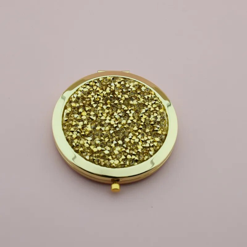 Crystal Double - Sided Portable Mini Mirror - PhishStones Products